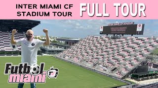 Inter Miami Stadium FULL Tour [upl. by Knick315]