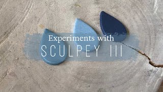 Polymer Clay Tutorial 34 Experiments with Sculpey III [upl. by Marje]