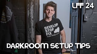 Darkroom Setup Tips amp Process Update  Large Format Friday [upl. by Yrak210]