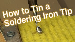 🔴How to Tin a Soldering Iron Tip Without making any mistakes [upl. by Livy]