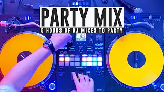 5 HOURS OF PARTY MIX NON STOP [upl. by Yedarb]