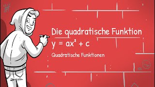 Quadratische Funktionen  Die quadratische Funktion y  ax²c [upl. by Aseuqram924]