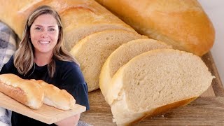 Homemade French Bread Recipe [upl. by Adnolahs]