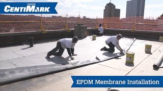 Installing an EPDM roof system [upl. by Tynan]