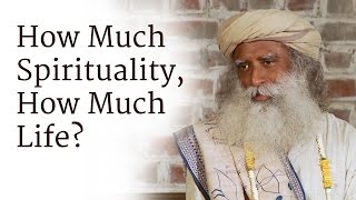 How to Balance the Spiritual and the Material  Sadhguru [upl. by Felten]