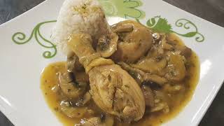 Pollo con champiñones [upl. by Woodhouse667]