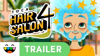 CREATE STYLE REPEAT ✂️  Toca Hair Salon 4  Official Trailer [upl. by Llenel]