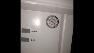 How To Top Pressure On Worcester Bosch Boiler [upl. by Nillok]