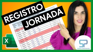 ✅ Plantilla automatizada REGISTRO de JORNADA LABORAL en Excel [upl. by Kellyn706]