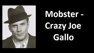 Mobster  Crazy Joe Gallo [upl. by Eelrihs866]