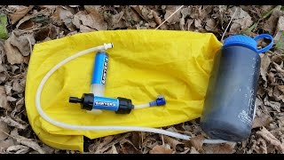 Sawyer Mini Water Filter and Gravity System Review [upl. by Atinahc]