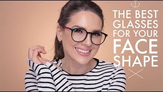 HOW TO CHOOSE THE BEST GLASSES FOR YOUR FACE SHAPE  ALI ANDREEA [upl. by Friedly]