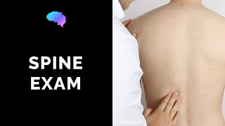 Spine Examination  OSCE Guide  UKMLA  CPSA  PLAB 2 [upl. by Middleton]