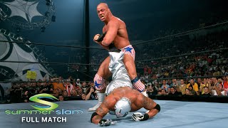 FULL MATCH Rey Mysterio vs Kurt Angle SummerSlam 2002 [upl. by Norat]