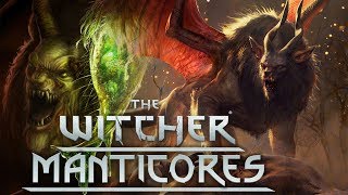 What Are Manticores  Witcher Lore  Witcher Mythology  Witcher 3 lore  Witcher Monster Lore [upl. by Ennylyak187]