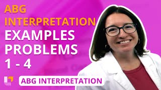 Arterial Blood Gas ABG Interpretation  Example Problems 14  LevelUpRN [upl. by Eizdnil]