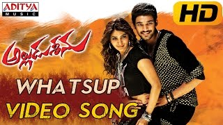 Whatsup Antu Full Video Song  Alludu Seenu Video Songs  Sai SrinivasSamantha [upl. by Hanway512]