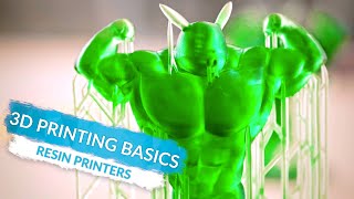 3D Printing Basics Resin Printers Ep3 [upl. by Jacki]