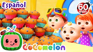 CoComelon en Español  El pastelero  Compilación de Canciones Infantiles y de Cuna [upl. by Eidnas]