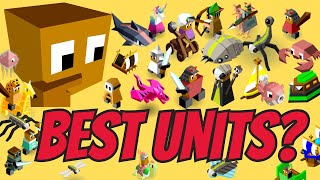 POLYTOPIA Unit Tier List WHOS THE STRONGEST [upl. by Serene]