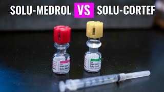 How to open solucortef versus How to open solumedrol [upl. by Teria]