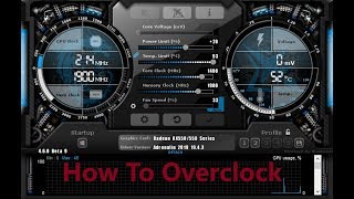 How to Overclock AMD RX 550 Easy Guide [upl. by Akisey]