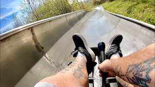 Chatham Ski Centre Toboggan Vlog 19th April 2019 [upl. by Atineb]