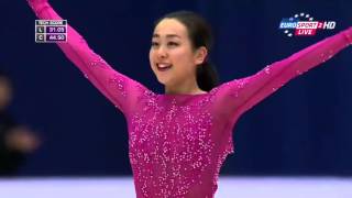 2015 CoC  Mao Asada SP BESP2 [upl. by Yelsgnik]