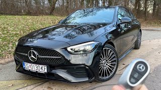 My MERCEDES CCLASS AMG Line 2023  FULL indepth REVIEW exterior interior infotainment [upl. by Gusella825]