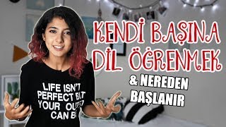 DİL ÖĞRENMEYE NEREDEN BAŞLANIR  Kendi Başına Dil Öğrenmek [upl. by Albarran]