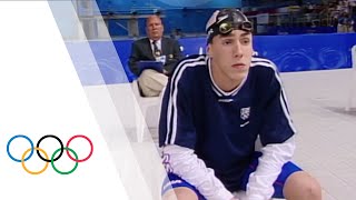 Michael Phelps First Olympic Final at Sydney 2000  Olympic Debut [upl. by Yslehc55]