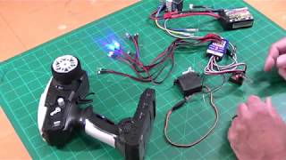 Inexpensive Scale RC Truck and Car lights  Review and Operation [upl. by Llireva621]