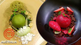 Top 10 Desserts on MasterChef Australia  MasterChef Australia  MasterChef World [upl. by Lahcsap]