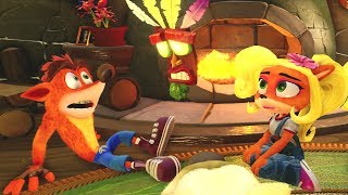 Crash Bandicoot 3 Warped  All Bosses  Ending N Sane Trilogy [upl. by Ahsar]