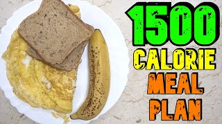 1500 Calorie Meal Plan [upl. by Josefina]