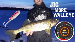 How to Catch MORE Walleyes Ice Fishing [upl. by Neils]