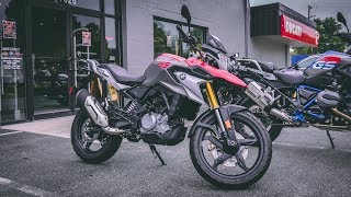 2018 BMW G 310 GS  First Ride amp Review [upl. by Kenward]