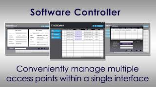 TRENDnet AC1200 Dual Band PoE Access Point with software controller TEW821DAP [upl. by Oilisab]