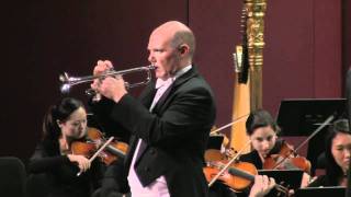 Trumpet Concerto in Eflat major  Johann Nepomuk Hummel  Robert Frear—trumpet [upl. by Ardisj489]