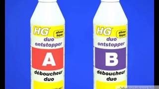 HG duo ontstopper voor de meest hardnekkige verstoppingen [upl. by Hpesojnhoj]