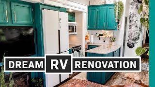 Renovated RV Tour Fulltime Traveling Family of 4 [upl. by Tipton907]