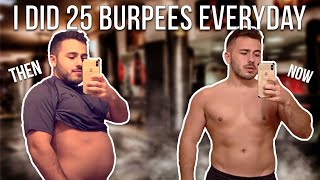 I Did 25 Burpees A Day For One Month  Heres What Happened [upl. by Ching72]