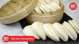 Bake With Yen  Foldover Steamed Pau [upl. by Orianna79]