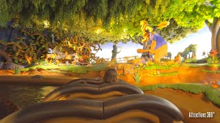 4K Splash Mountain Ride  Walt Disney World  Disneys Log Flume Ride [upl. by Bower]