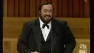 Luciano Pavarotti recounts some Embarassing Moments On Stage [upl. by Odoric854]