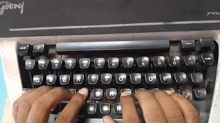 Exercise 5  How to learn Typewriting  Typewriting Class  How to Type  Typewriting Class in Tamil [upl. by Arraet815]