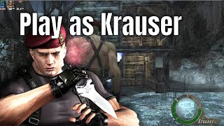 Resident Evil 4 Krauser Boss Mod Enhance [upl. by Notneiuq]