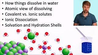 Aqueous Solutions Dissolving and Solvation [upl. by Adnalro]