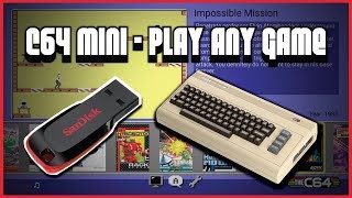 C64 Mini  How To Play Roms Quick Load [upl. by Ellemaj522]