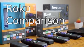 Roku Comparison Express vs Premiere vs Streaming Stick vs Ultra [upl. by Stephie]